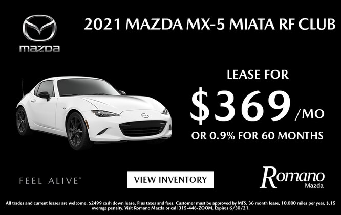 New 2021 Mazda MX-5 Miata RF Club New 2021 Mazda MX-5 Miata RF Club