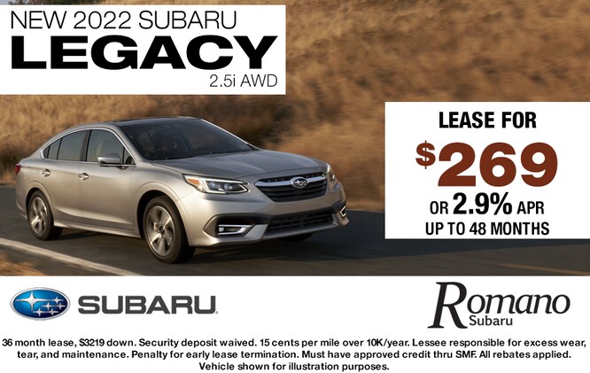 New 2022 Subaru Legacy New 2022 Subaru Legacy