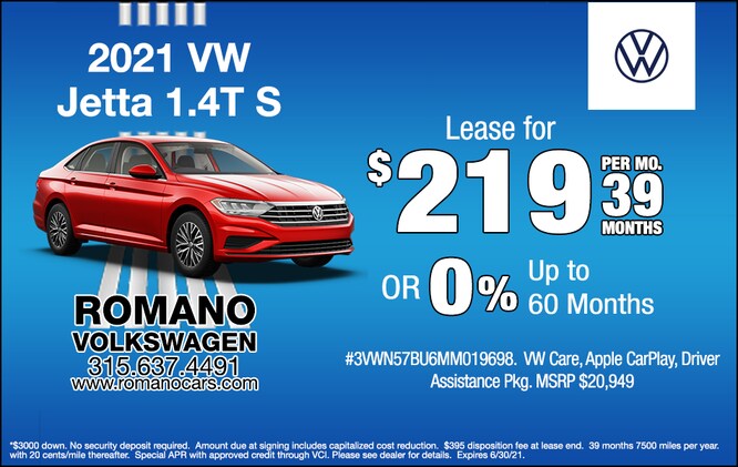 New 2021 VW Jetta S Leases New
2021 VW Jetta S Leases