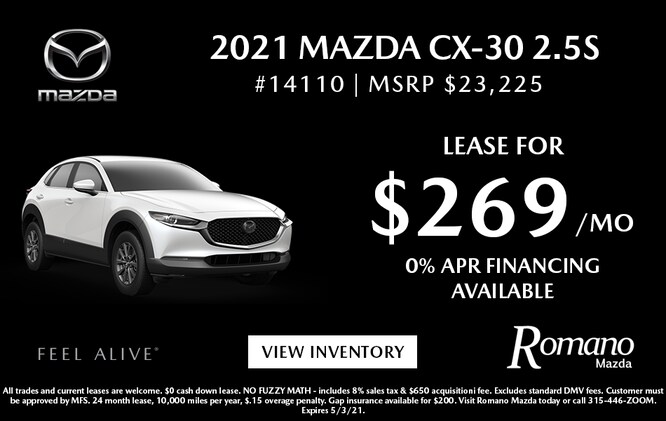 New 2021 Mazda CX-30 New
2021 Mazda CX-30 id=