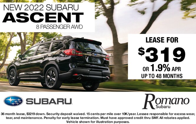 New 2022 Subaru Ascent Special Offers New 2022 Subaru Ascent Special Offers