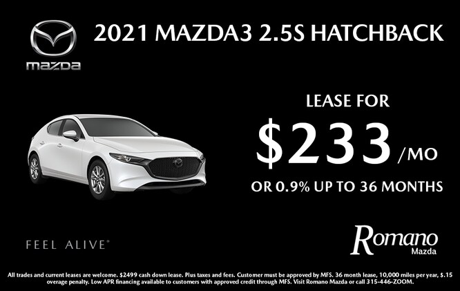 New 2021 Mazda3 Hatchback Leases New 2021 Mazda3 Hatchback Leases