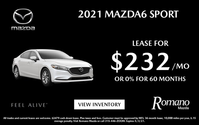 New 2021 Mazda6 Leases New 2021 Mazda6 Leases