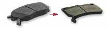 Mazda Brake Pads Syracuse, NY Mazda Brake Pads New vs Showing Wear