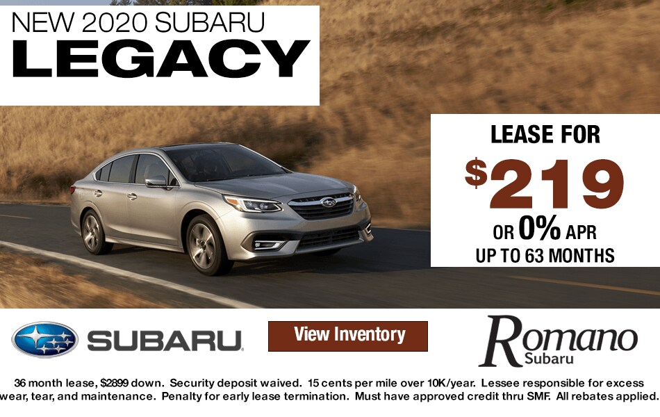 New 2020 Subaru Legacy Leases New 2020 Subaru Legacy Leases