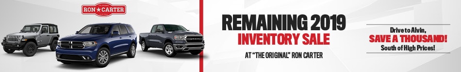 Remaining 2019 Inventory Sale