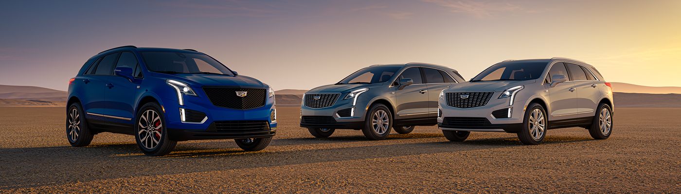 Cadillac LYRIQ Cadillac SUV models in a lineup