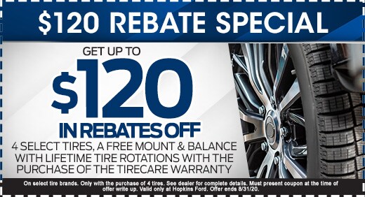 Tire Rebate in Elgin, IL