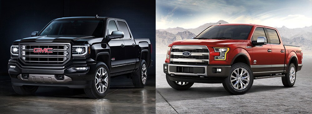GMC Sierra 1500 vs Ford F-150