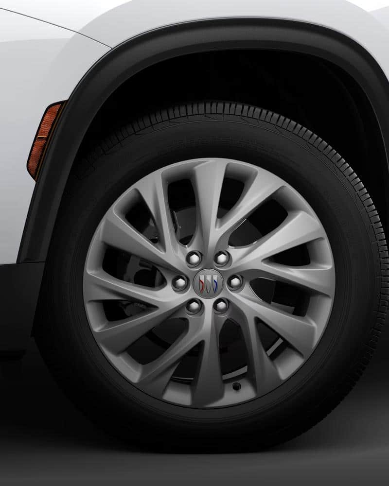 2026 Buick Enclave Preferred exterior showing its sleek design and 20-inch wheels.