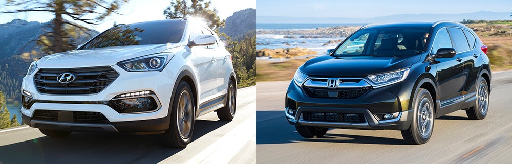 Hyundai Santa Fe Sport vs Honda CR-V