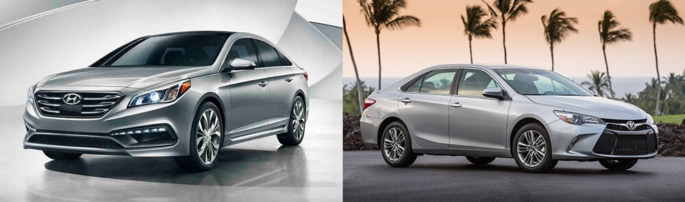 2017 Hyundai Sonata vs 2017 Toyota Camry