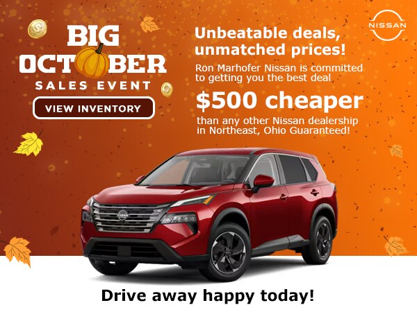 Nissan price guarantee at Ron Marhofer Nissan