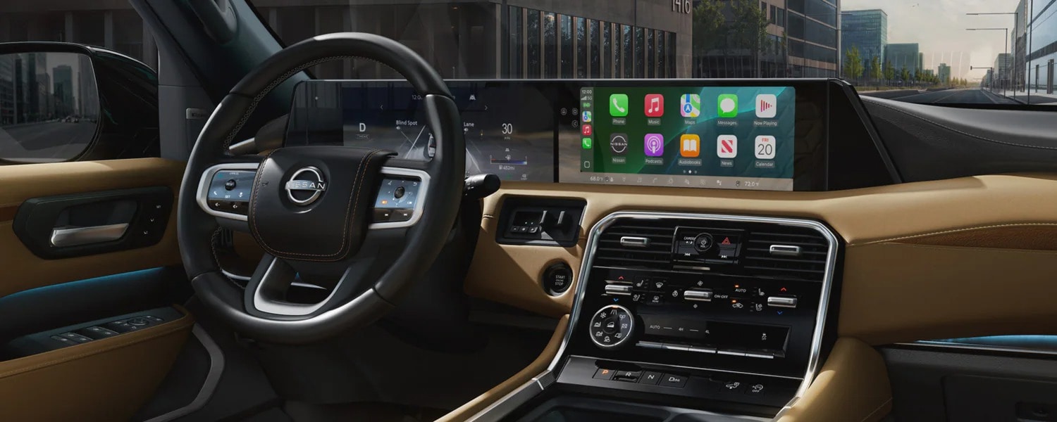 2025 Nissan Armada Tech Interior