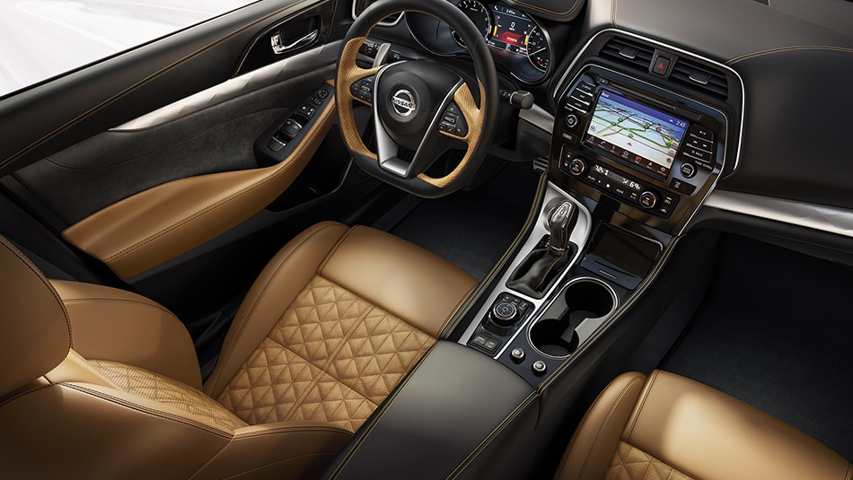 2016 Nissan Maxima with Camel Leather Interior.jpg 2016 Nissan Maxima with Camel Leather Interior