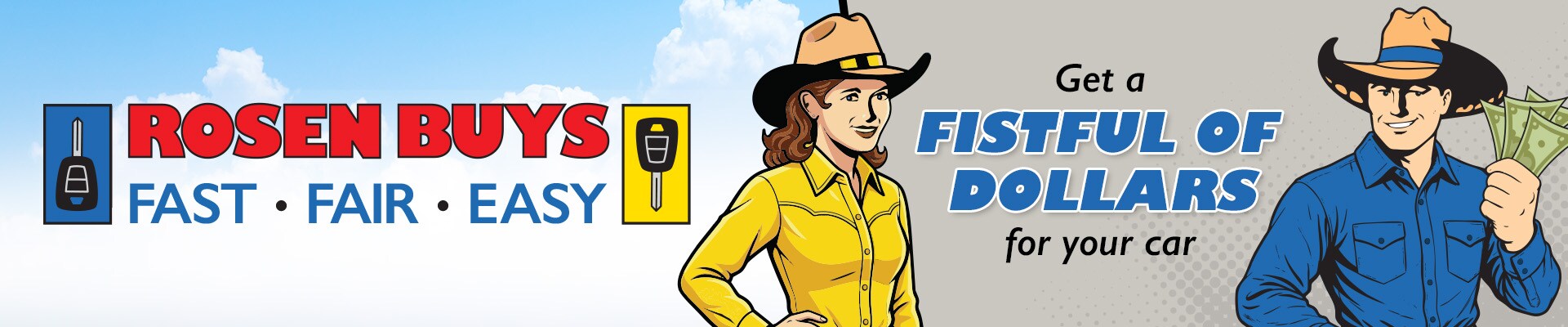 Rosen Buys Cars Fast, Fair and Easy