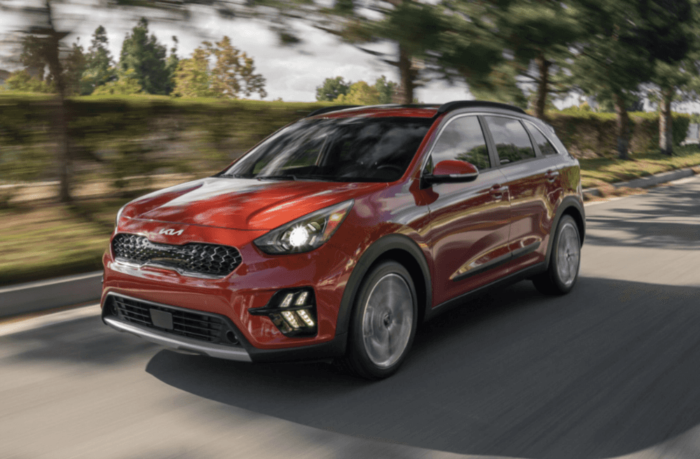 Red Kia Niro