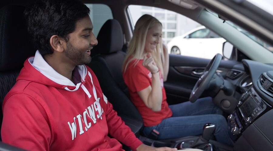 Happy Students at Rosen Nissan