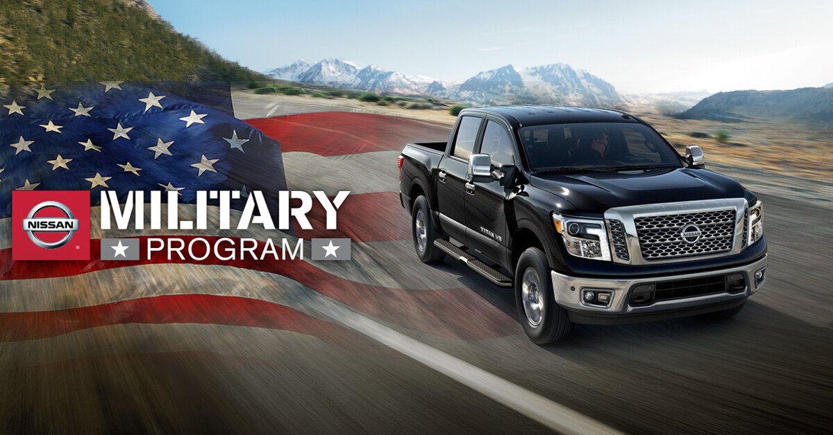Nissan Military Discount Program header