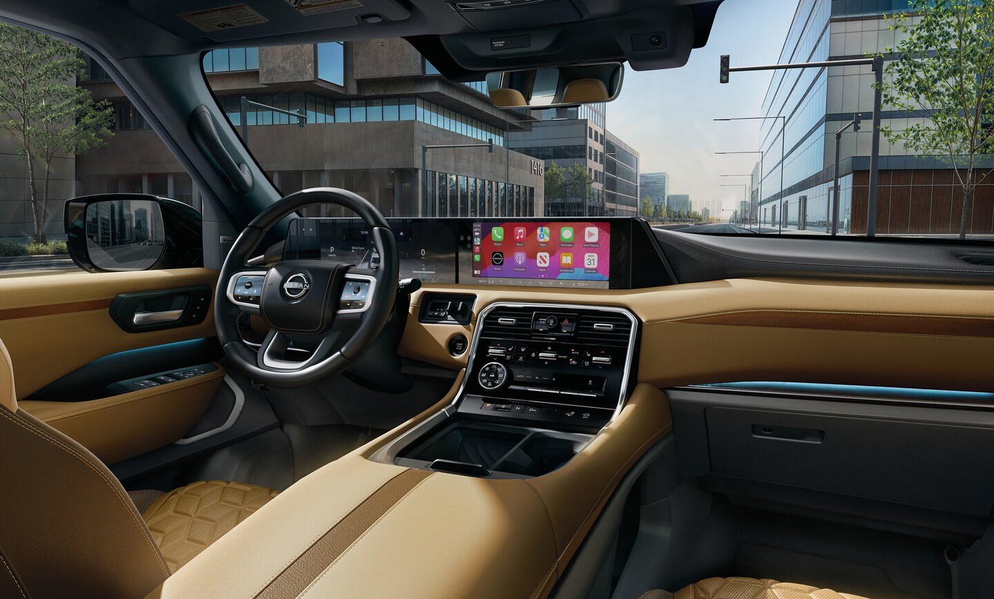 Nissan Armada interior