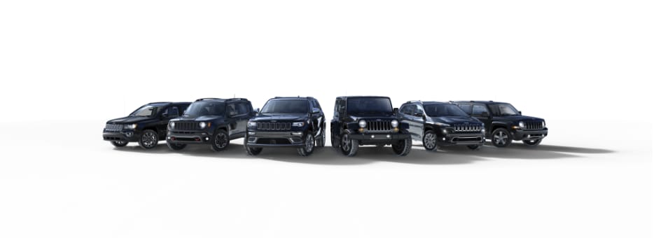 2017 Jeep lineup