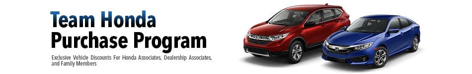 Team Honda Purchase Program