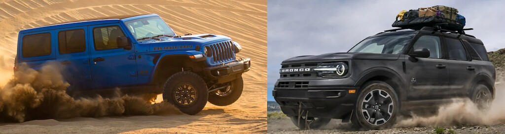 Jeep Wrangler vs Ford Bronco