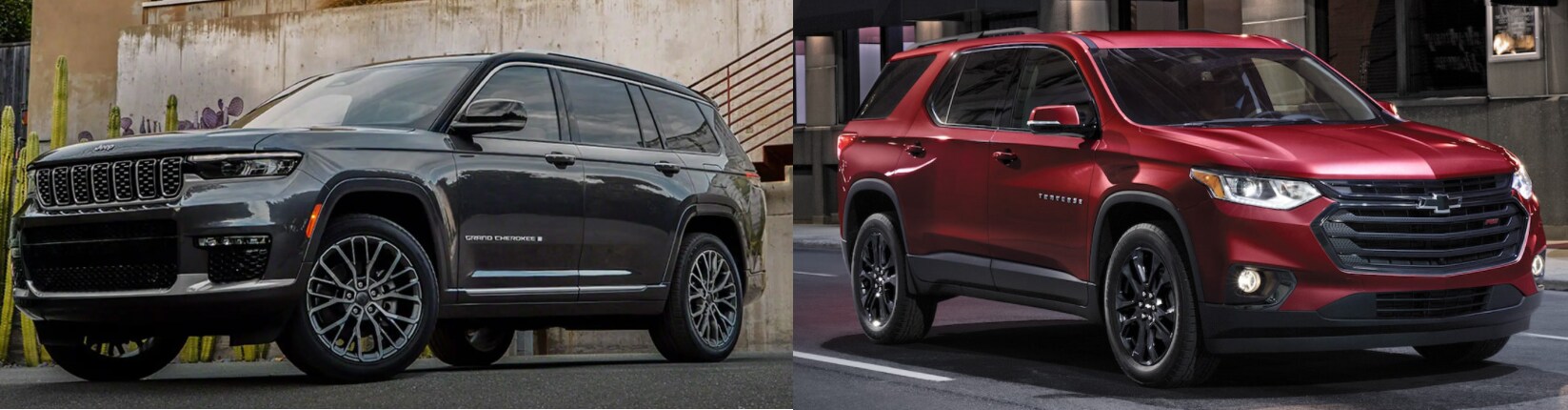 Jeep Grand Cherokee L vs Chevrolet Traverse
