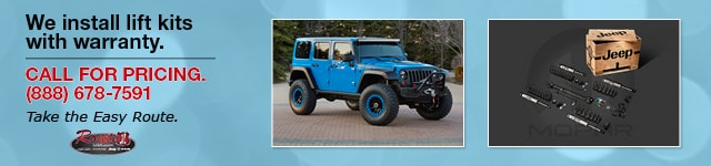 We Install Lift Kits with Warranty