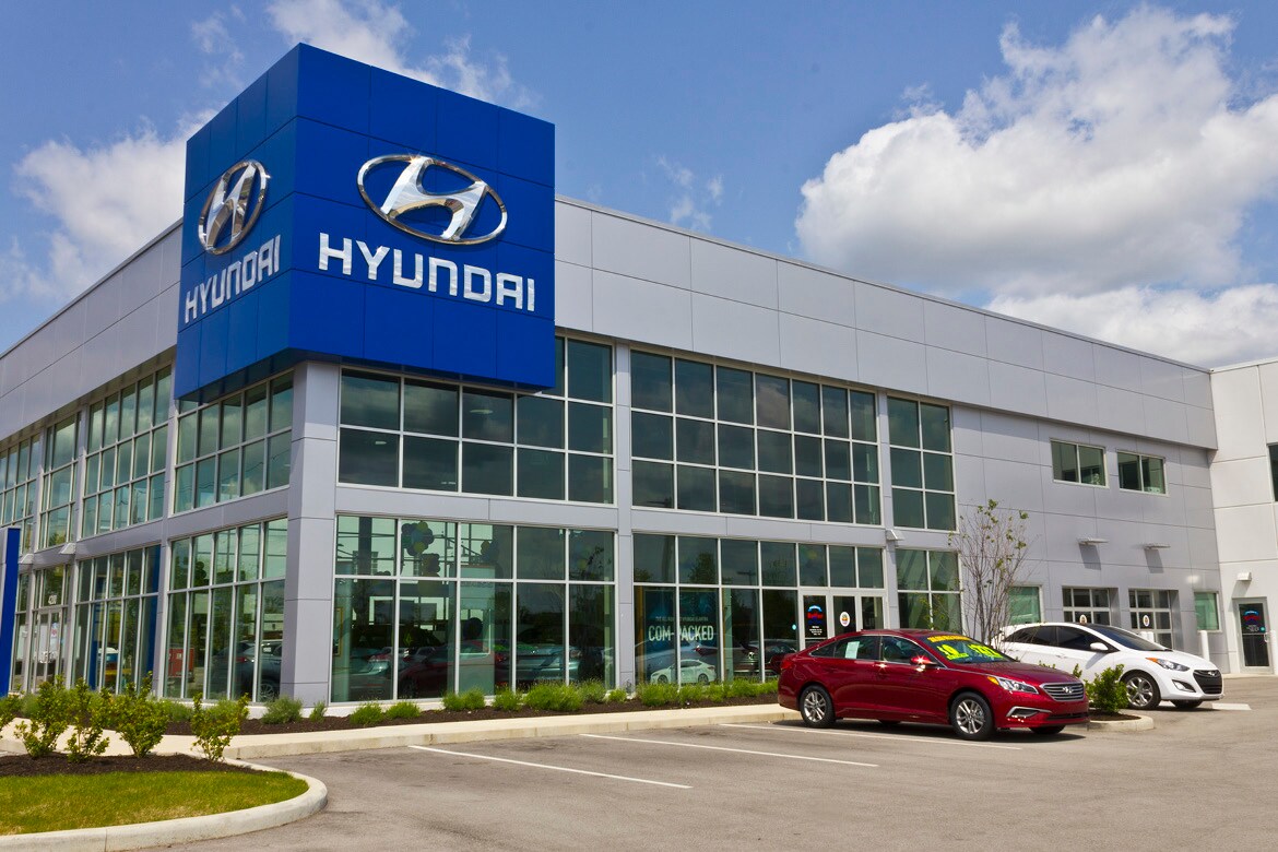 Hyundai dealership store building Hyundai dealership store building