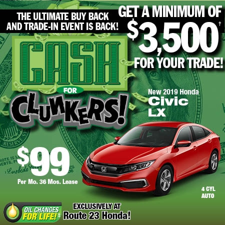 New Vehicle Specials Route 23 Honda