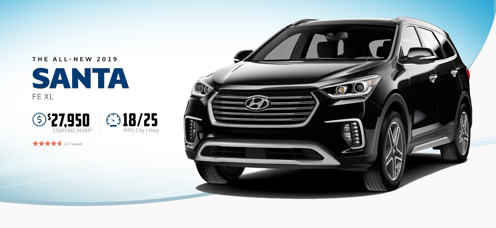 santa-fe-xl-banner-img.jpg Buy new or used Hyundai Santa Fe XL Leominster