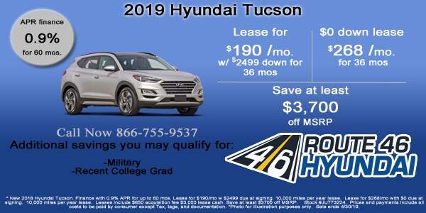 2019 Hyundai Tucson Internet Specials