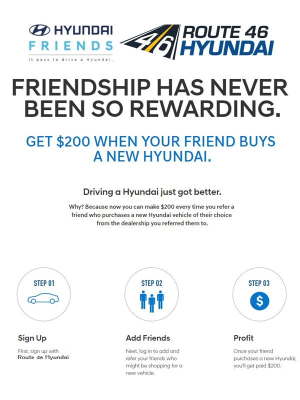 Route 46 Hyundai Friends Program