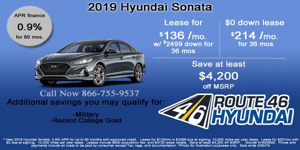2019 Hyundai Sonata Internet Specials