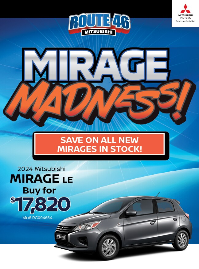 2024 Eclipse Cross Lease Special! Route 46 Mitsubishi