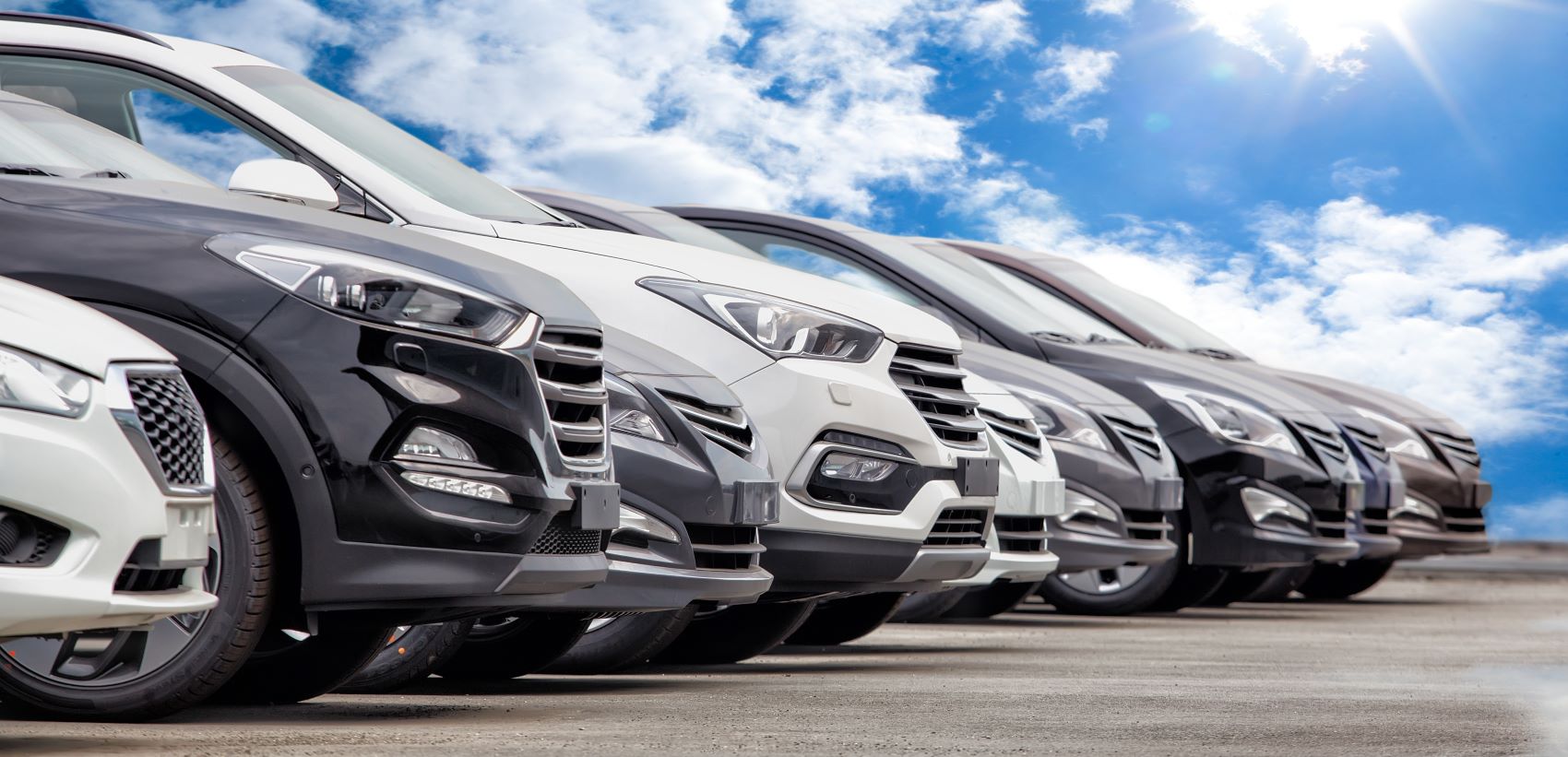 Used Car Dealer Near Me Car dealership parking lot