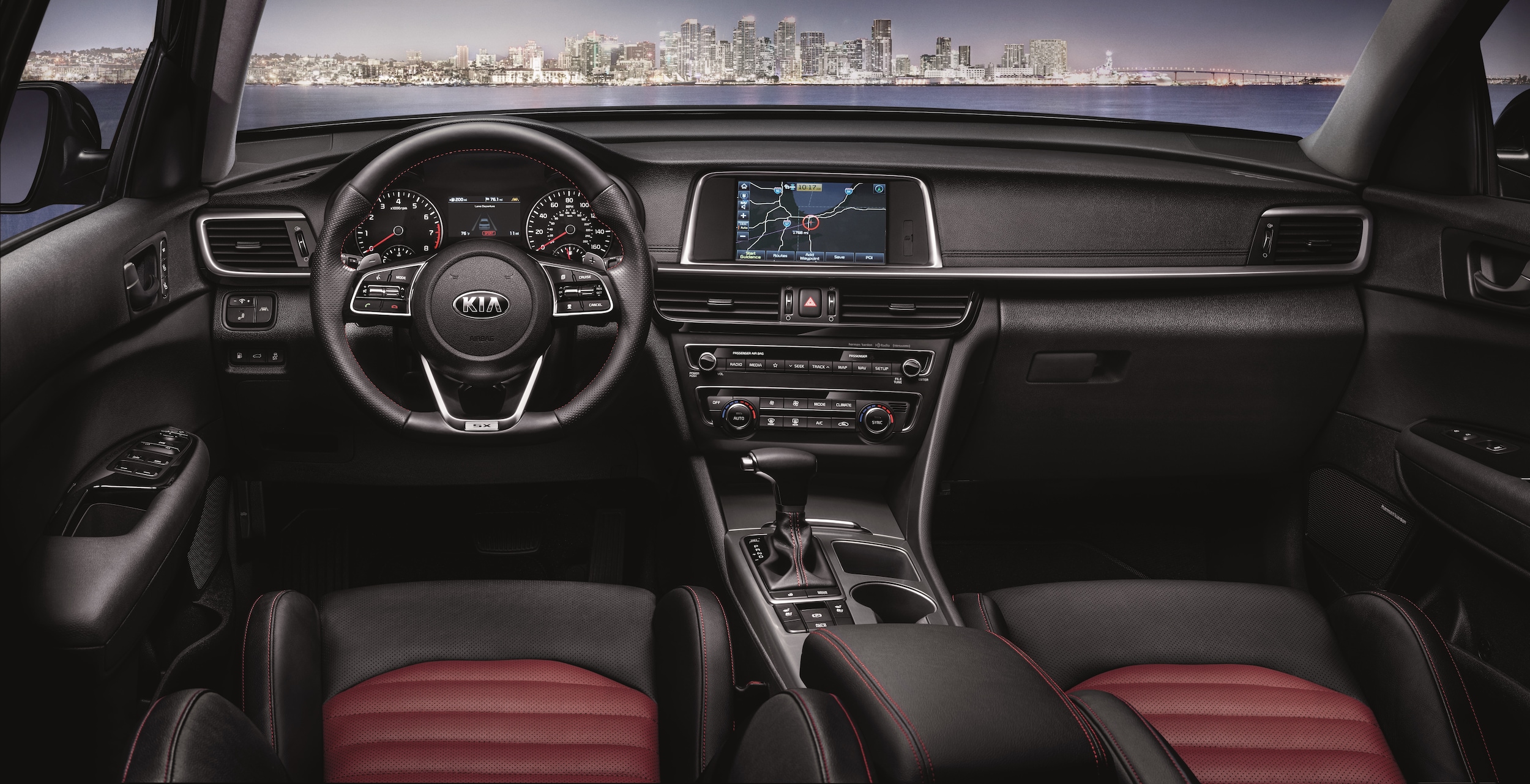 Kia Optima Interior view