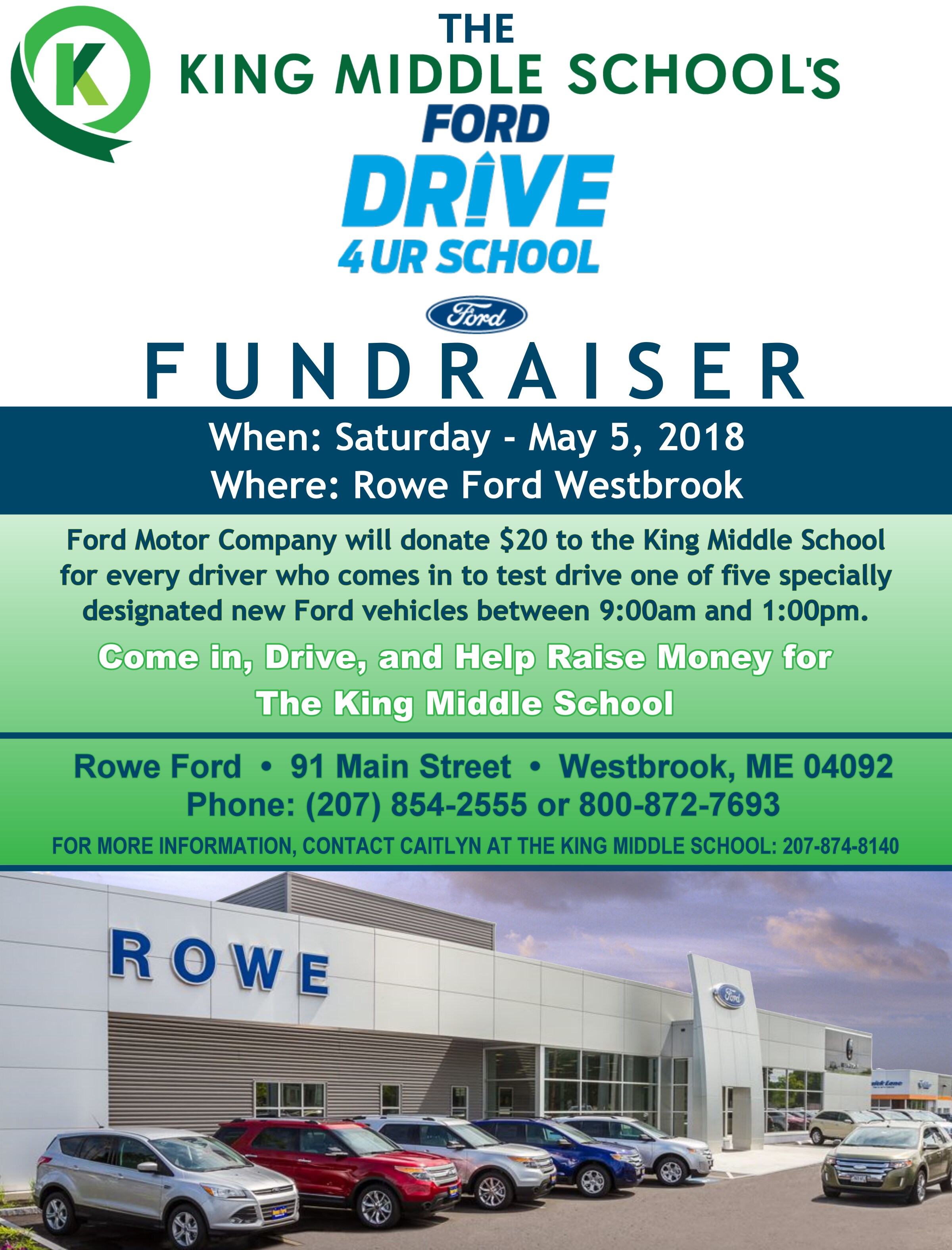 King Middle School - Drive 4UR School Fundraiser Flyer-001.png