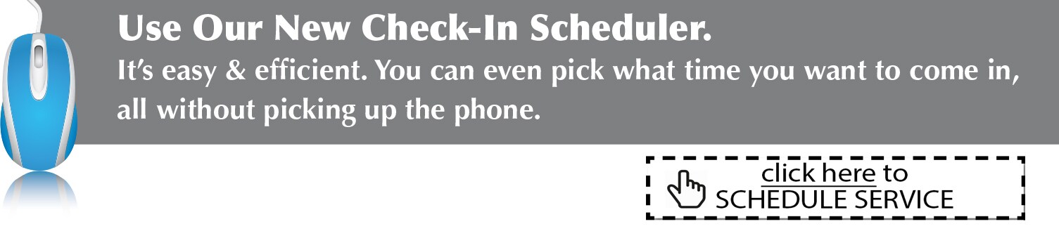 Schedule Service Online - Click Here
