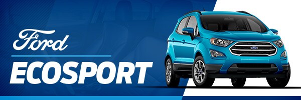 2019 Ford EcoSport | Rudig Jensen Ford CDJR | New Lisbon,
WI 2019 Ford
EcoSport | Rudig Jensen Ford
CDJR | New Lisbon, WI