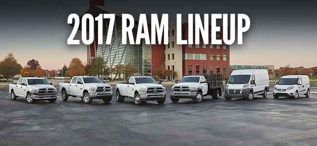 2017 Ram Lineup | Rudig Jensen Ford CDJR | New Lisbon, WI