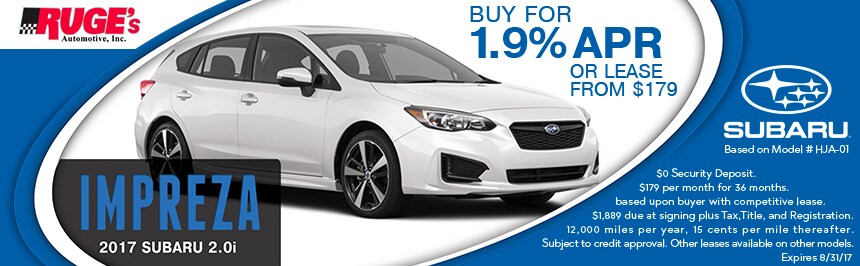 2017 Subaru Impreza 2.0i - Newspaper Ad - August - 860 x 266.jpg