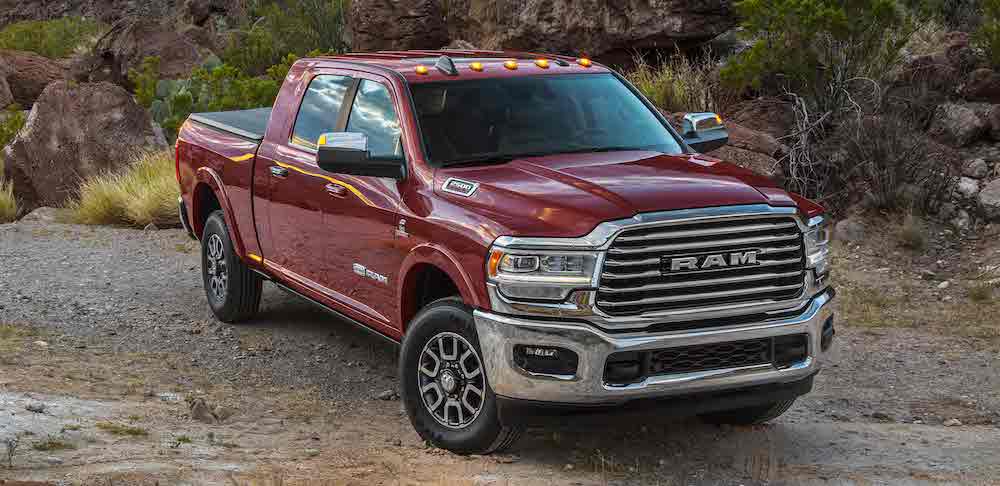 2022 RAM 2500 2022 RAM 2500 Red Front View