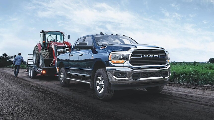 2021 RAM 2500 Towing Capacity RAM 2500 Towing Tractor Shovel