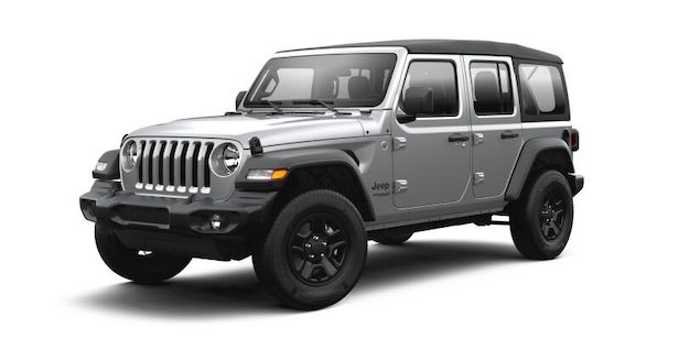 Silver Zynith Jeep Wrangler Silver Zynith