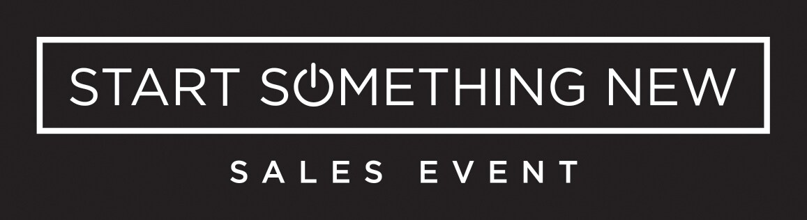 Start Something New Sales Event