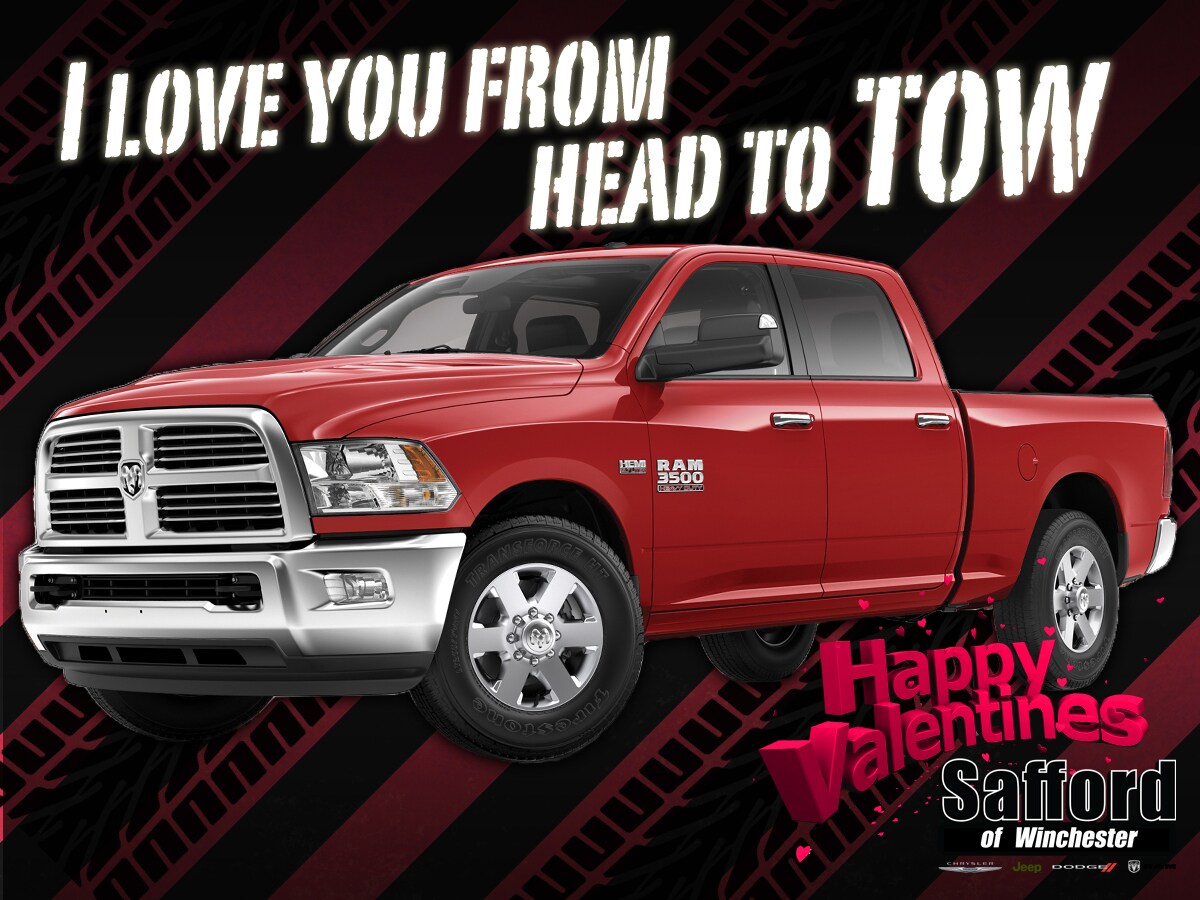 Chrysler Jeep Dodge and Ram Valentine's Day Cards Safford ...