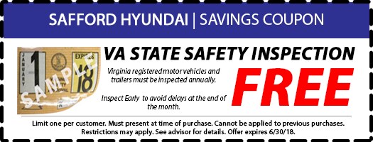 Safford Hyundai Service Specials