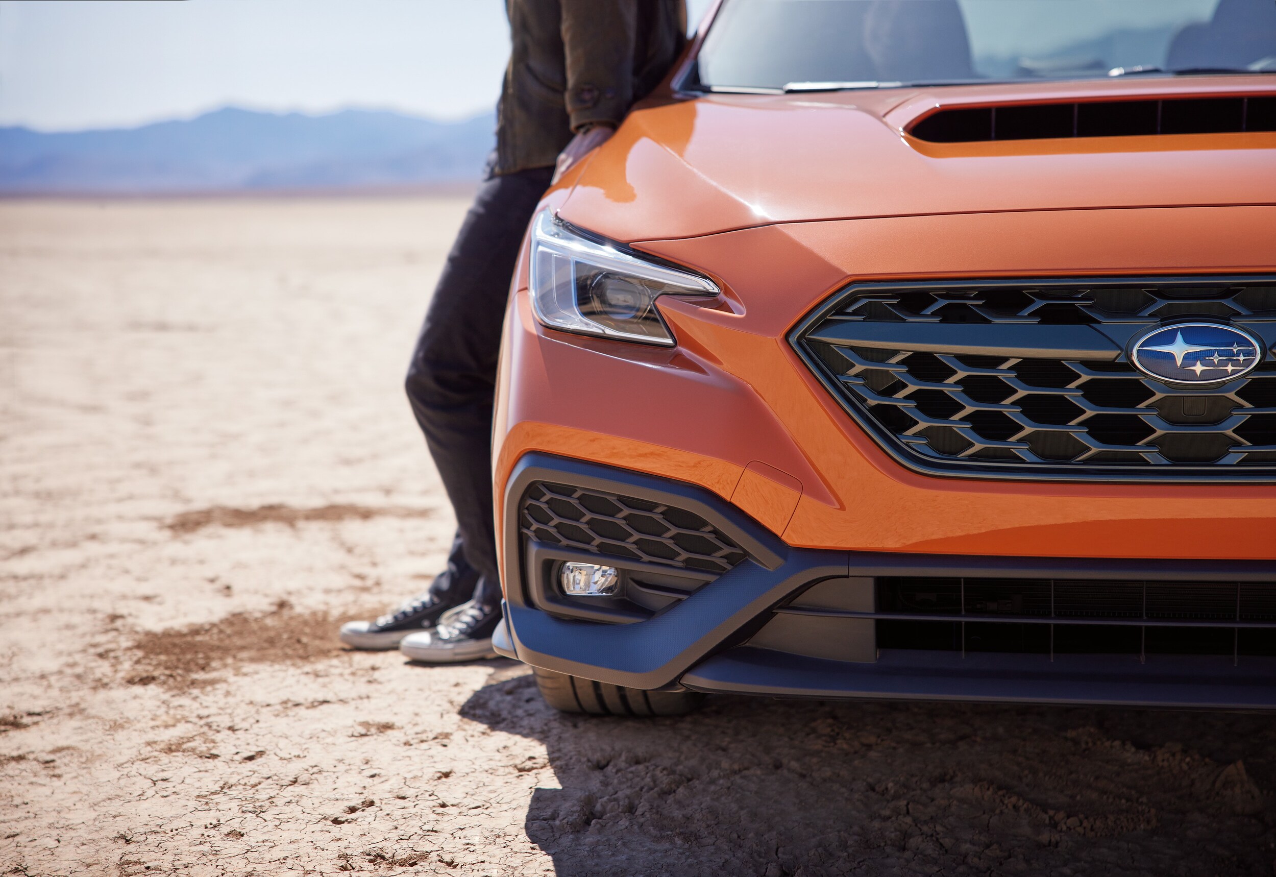 Subaru Frontal logo shot